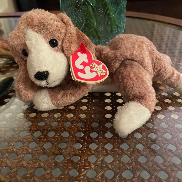 Ty Beanie Baby Sniffer the Beagle Dog Plush Toy - Picture 1 of 4